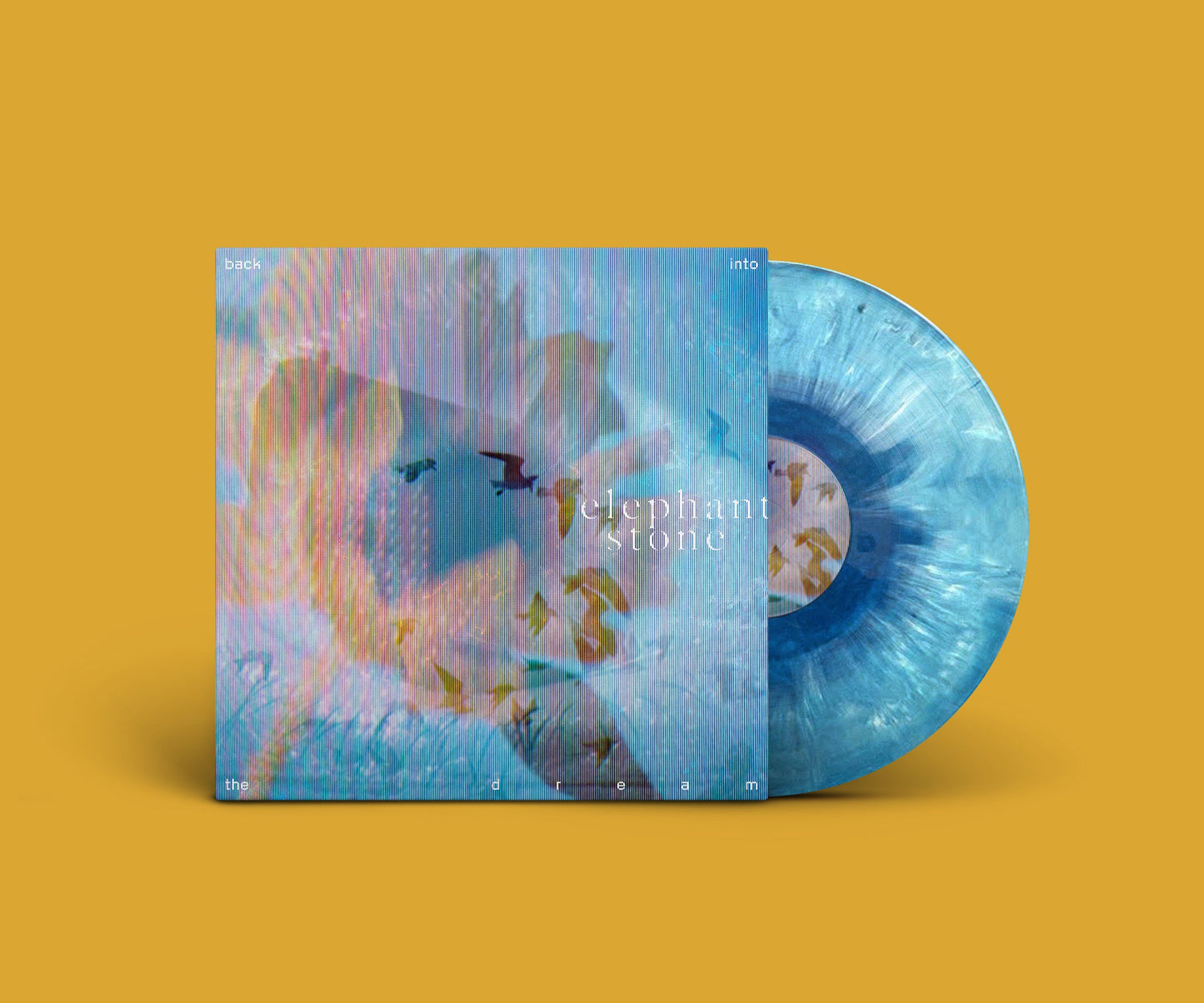 Back Into The Dream - 'Dream Edition' Blue and White Handpour Vinyl
